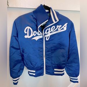 Vintage Dodgers varsity jacket